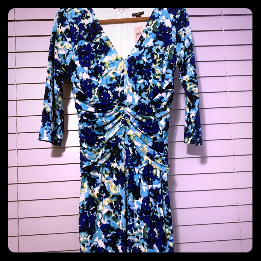 Ann Taylor Quarter Sleeve Dress